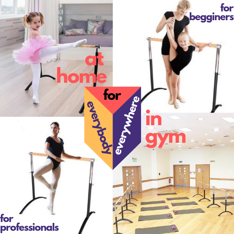 Artan Balance Ballet Barre Portable for Home or Studio, Freestanding  Adjustable Bar for Stretch, Pilates, Dance or Active Workouts, Single or  Double, Kids and Adults, Ballet Equipment -  Canada