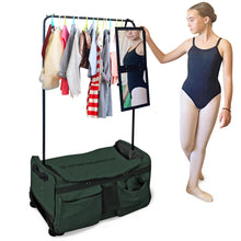 Load image into Gallery viewer, Artan Balance Duffle Dance Bag with Portable Costume Garment Rack 28&quot;