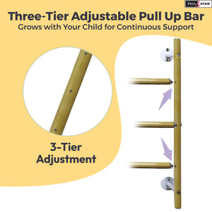 PULL AND STAIR Pull Up Bar Baby Coordination Mirror Set