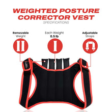 Load image into Gallery viewer, NEW!!! Artan Balance Weighted Posture Corrector Vest