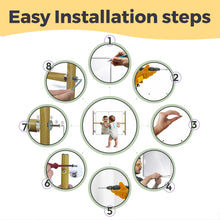 Load image into Gallery viewer, PULL AND STAIR Pull Up Bar Baby Coordination Mirror Set