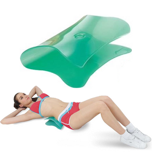 3 in 1 Back Stretcher, Ab Mat for Sit Up with Massage Ball
