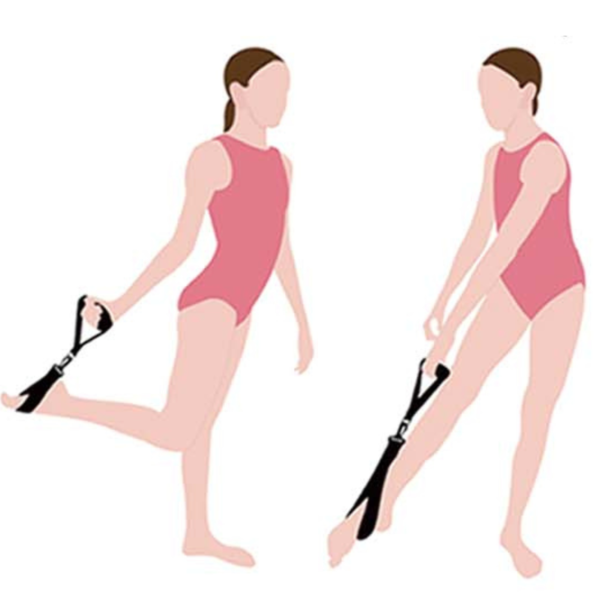 Bnnmall]130cm Yoga Ligament Stretching Belt Foot Drop Strap Leg