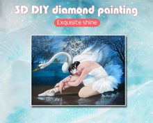 Load image into Gallery viewer, Diamond Embroidery Dancing Ballerina DIY Mosaic