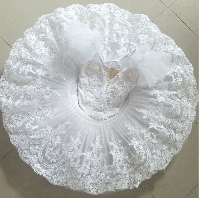 Girls White Swan Professional Ballet tutu